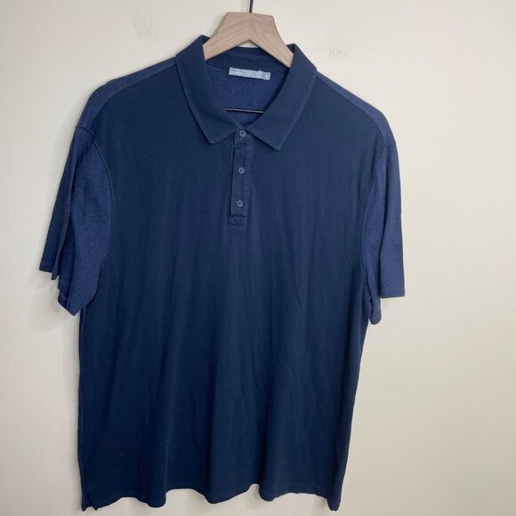 Vince Short Sleeve‎ Polo Size XL Cotton Modal Lightweight - Picture 1 of 7